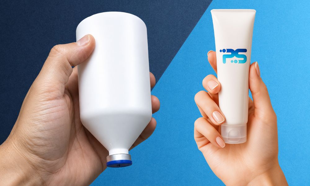 ¡Nueva etapa en PS! ¡Fabricamos envases! Te contamos la diferencia entre pomos y envases